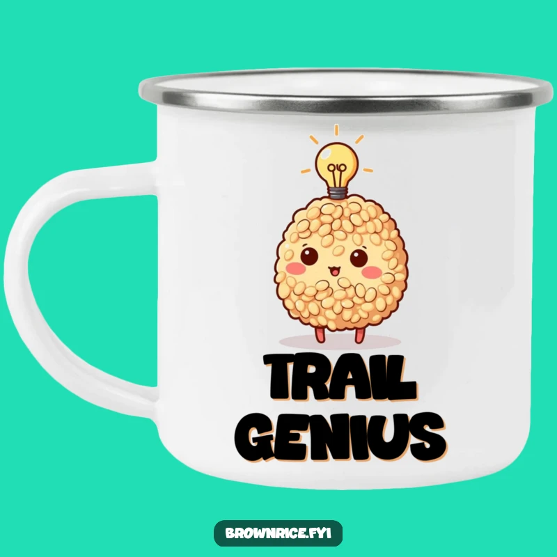 Adventure Funny Brown Rice Idea Camp Mug - Outdoor Inspiration Gift