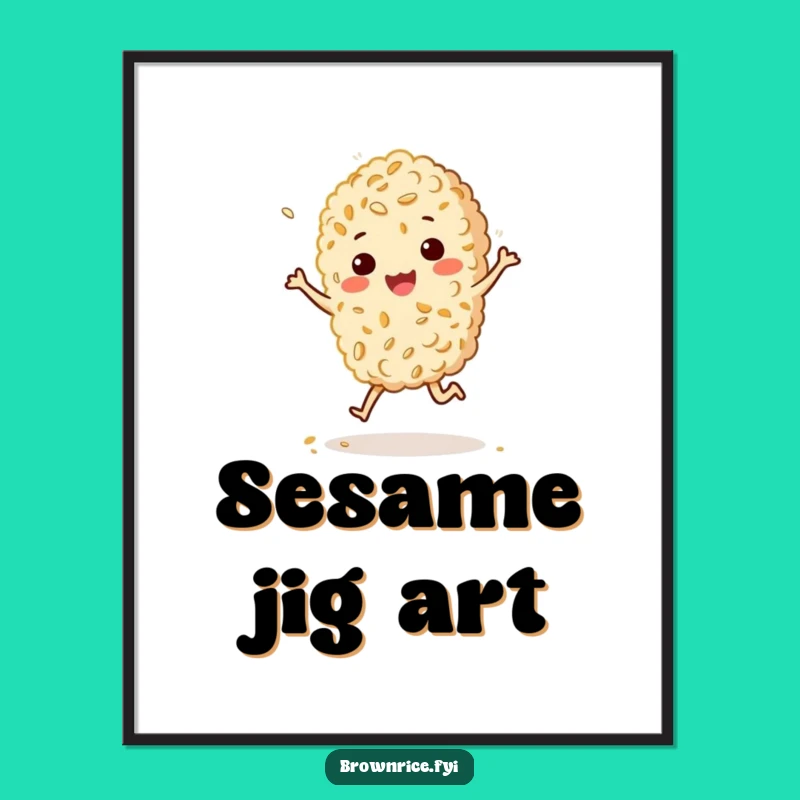 Funny Bouncy Rice Digital Art - Happy Jig Download