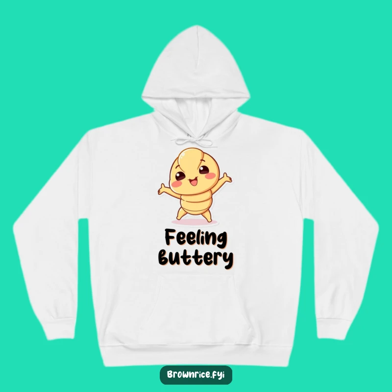 Cozy Funny Croissant Hoodie: A Playful Stretch for Ultimate Comfort, a Wonderful Funny Gift