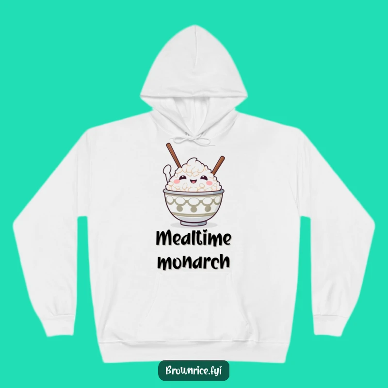 Cozy Funny Victory Rice Bowl Hoodie: Warm Up with Champion Style