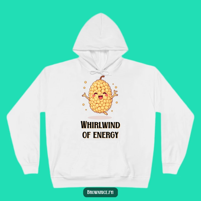 Funny Quinoa Spin Hoodie: Cozy Up with Healthy Humor