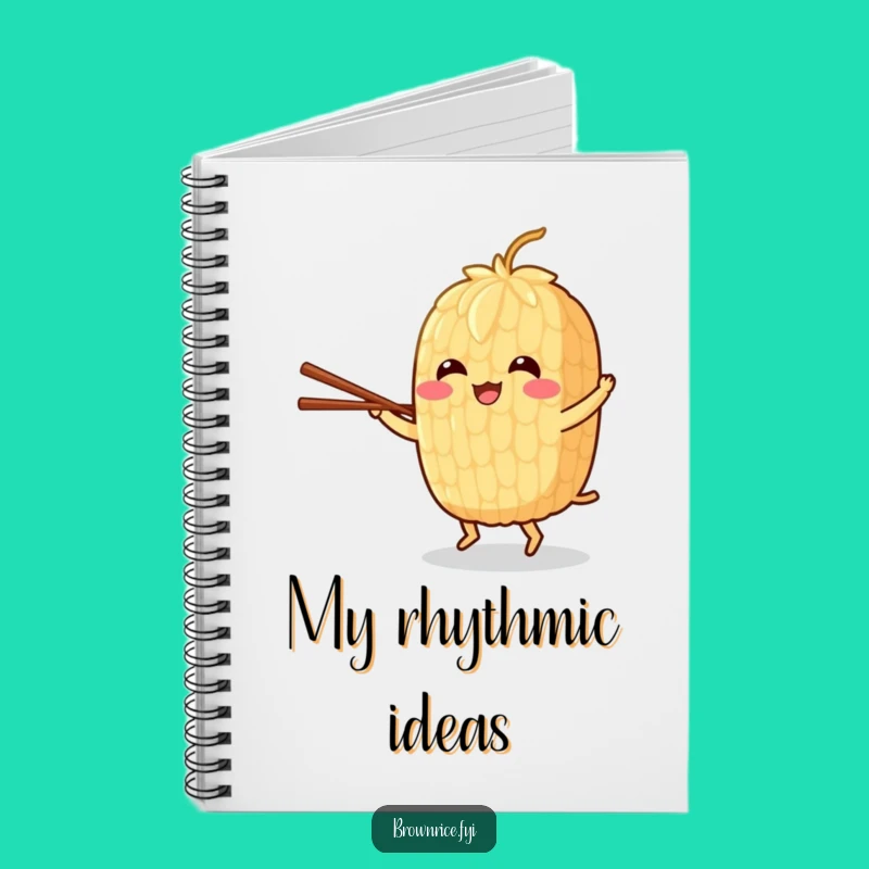 Funny Brown Rice Dance Notebook: Jot Down Moves with a Cheerful Grain!